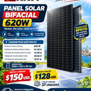 Panel solar Ronma de 620w bifacial - Img 58401182