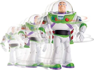 Gran Muñeco Toy Story Buzz Lightyear Movimientos Reales/Camina y Gira/+40 Frases y Sonido/Luz láser en la mano - Img 32835662