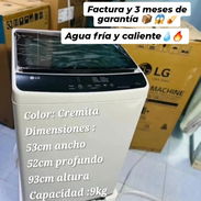 Lavadora automática LG 9kg - Img 55891073