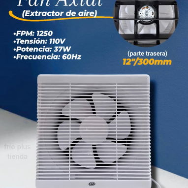 Fan axial - extractor de aire - Img 124107511