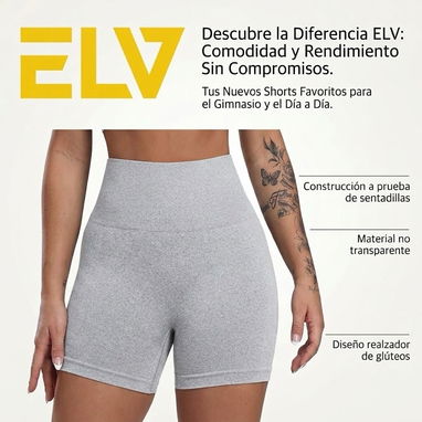 Licras Cortas // Color Negro y Gris // Talla M - 2/3