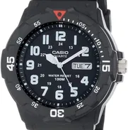 🕒 Reloj Casio Para Hombre MRW-200H-1BVCF, Análogo, Resistente Al Agua,  Correa De Resina Negra – Envío* + Garantía** - Img 50380924