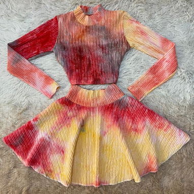 Vestidos de dos piezas, de nudo, conjunto enguatadas crepé y más - Img 124842297