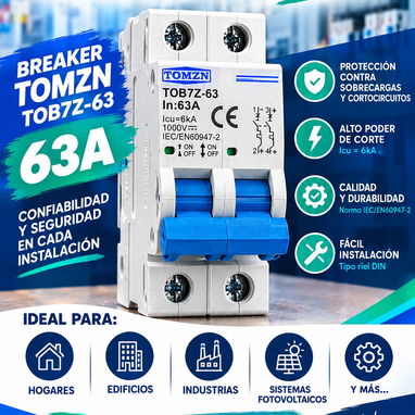 Breaker TOMZN al mejor precio - 4/8