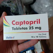 Captopril 25mg 10tab - Img 56987259