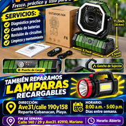 Reparación de ventiladores y lámparas recargables - Img 57824534