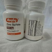 🌐 Sulfato de Zinc Adultos (100 tabletas) - Img 57760288