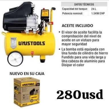 Compresor de aire uyustools 50L - Img 121769965