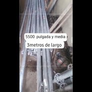 ❎❎ tubos galbanizados de pulgada y media x 3 metros de largo de cara gorda maxima calidad - Img 49843549