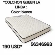 COLCHÓN QUEEN LA LINDA : color blanco - Img 54491439
