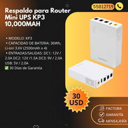 RESPALDO PARA ROUTER MINI UPS KP3 10,000 MAH - Img 55630637