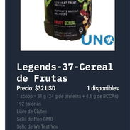 Legends 37 Cereal de frutas, Chocolate,Coco, Fresa - Img 55536952