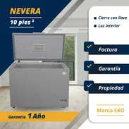 Nevera 10pies³ marca eko garantía y propiedad - Img 55297030