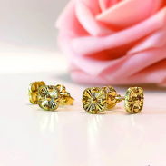 Aretes de oro 10k originales calidad garantizada - Img 57446848
