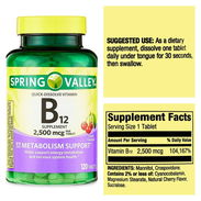 vitamina B12 (120 tabletas) - Img 58393516