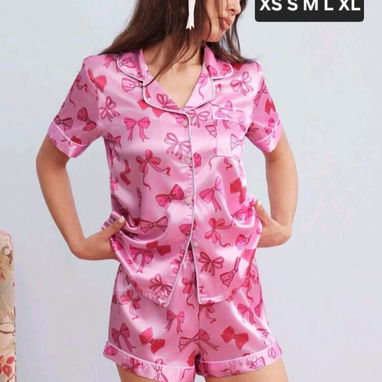 Pijamas de short satin - 5/10