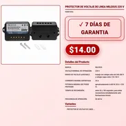 PROTECTOR DE VOLTAJE DE LINEA MILEXUS 220 V . - Img 57878376