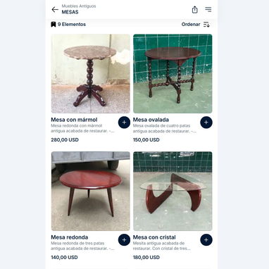 Muebles antiguos recién restaurados a tu disposición... - 6/10