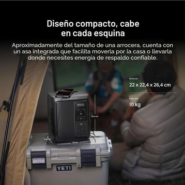 ECOFLOW Estación de energía portátil DELTA 3 1000 Air - 5/9