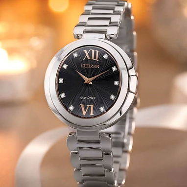 CITIZEN ECODRIVE CAPELLA PARA MUJER (EX1516-52E) DE 34MM , NUEVO A ESTRENAR POR USTED , CRISTAL DE ZAFIRO 58049738 - Img 107866948
