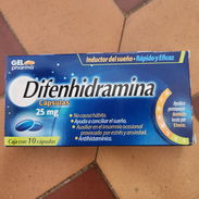 Benadrilina 25 mg blister de 10 cápsulas de gel - Img 58319547