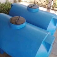 (🕋)(🕋)(🕋)Buenos tanques de agua 💧💧plastico de 1200 litros azules con transporte 🚛 - Img 43910537