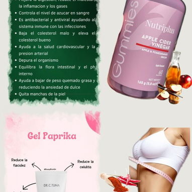 **GOMITAS DE VINAGRE DE MANZANA DE FARMACI - Img 122806361