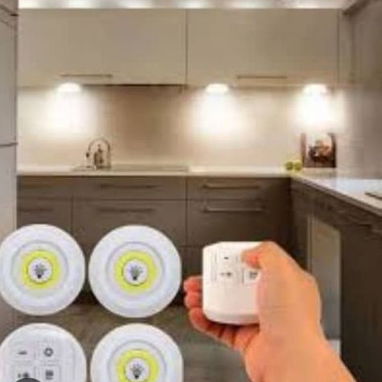 Set de tres Lámparas LED 🤩 con control remoto - Img 123497977