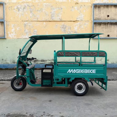 TRICICLO ELECTRICO MAGICBIKE • Motor: 1500 W • Voltaje: 72 V • Batería: 58 Ah • 🏋️‍♂️ Carga máx 850 kg - 2/2