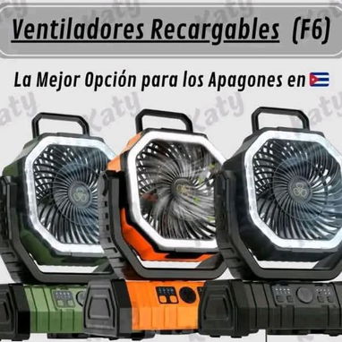 Ventilador recargable de 20.000mAh marca isunaru modelo f6 nuevos en su caja Cod:Electrooo, Alofoke - Img 118614796