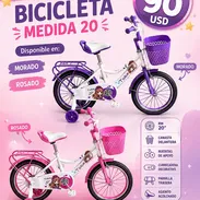 Bicicletas para niños y niñas.  Medida 12 y 20 - Img 57216195