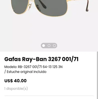 Gafas Ray Ban para mujeres y hombres - Img 94152363