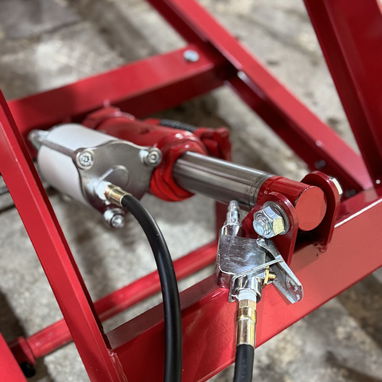 Elevador de moto para talleres de mecanica - 3/8