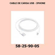 CABLE DE CARGA USB - IPHONE - Img 55728333