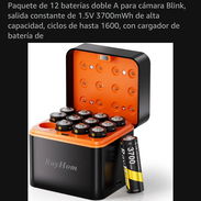 ‼️Pack de 12 Baterías AA Recargables de Litio 3700mWh 🔋 ‼️ - Img 56286163
