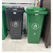 Cestos de basura de 120 litros gomas macizas - Img 58347655