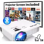 Mini Proyector GKLPO con Pantalla 80"-Nuevo - Img 47121547
