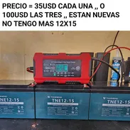 Baterias de gel 12v X 15amp - Img 55985990