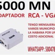 LEGARON LOS NUEVOS ADAPTADOR RCA-VGA. TENEMOS MENSAJERIA POR UN COSTO ADICIONAL. WHATSAPP: 58047862 - Img 48692108