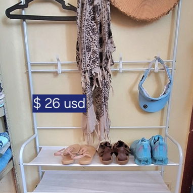 PERCHERO MULTIUSOS, ZAPATERA Y ORGANIZADOR - 3/3