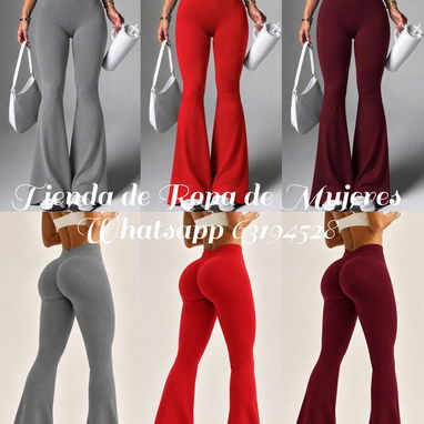 Leggins Campana Corte V y levanta glúteos originales Shein tela gruesa no transparentan tallas XS. S. M y L variedad de - 2/2