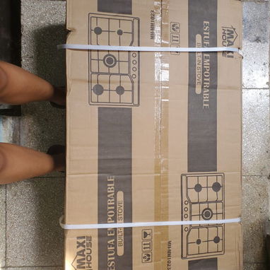 Cocina de Gas 5 Quemadores Empotrada Maxi House con magneto de Acero Inoxidable $170 USD transporte incluido, factura - 4/4