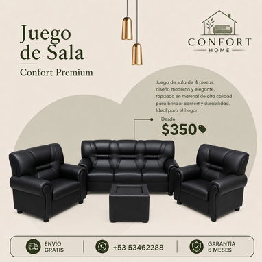 En Confort Home encuentras muebles modernos para cada rincón de tu hogar - Img 121337172