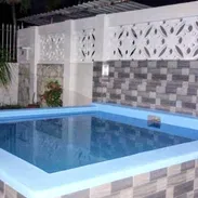 Alquiler de casa con piscina en Guanabo a 4 cuadras de la playa. Renta de casa con piscina para 6 personas en Guanabo (E - Img 58019425
