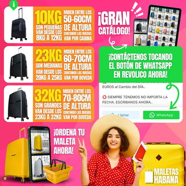 Maletas de Viaje en La Habana – Todos los Tamaños y Modelos Disponibles - Img 115422060