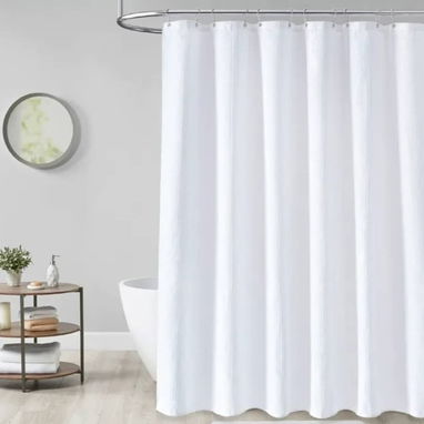 🚨Cortina de baño Antimoho  💰Precio : 11 USD 🌈Colores 🌈  Rojo vino ❤️ Gris 🩶  Blanco 🤍 ✅Características del artícul - 3/3