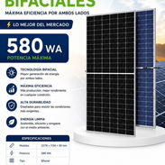 PANEL SOLAR 580 WATTS,ALTA DURABILIDAD, MÁXIMA EFICIENCIA - Img 55674644