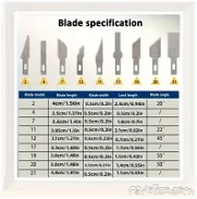 Juego de cuchillas para tallar, de aleación de aluminio. - Img 45750050