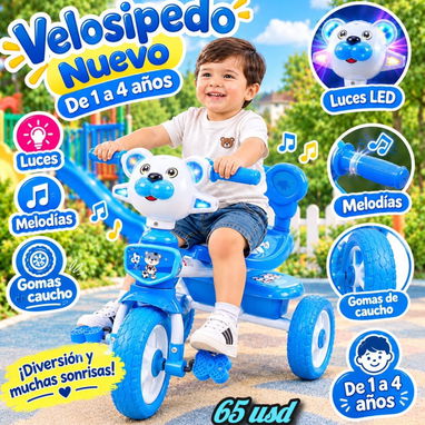 Velosípedo para niños de 1 a 4 años - 2/6