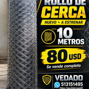 /magazine. Rollo de Cerca Nuevo a estrenar 10metros de cerca.(Se vende completo 80usd) ☎️513151495 https://wa.link/ussjj - Img 58181136